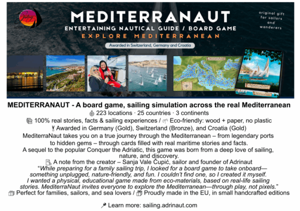 MediterraNaut, board game - sailing Mediterranean - Image 2