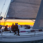 Sunset sailing Pula Adrinaut Sailing