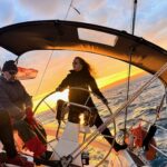 Winter Sunset Sailing Adrenalin Sailing