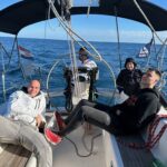 Adrinaut Sailing, Gregor skipper, Maija skipper and team