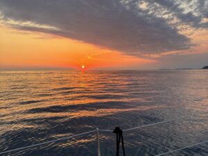 Sunset Sailing bora