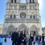 Notre Dame Paris all family